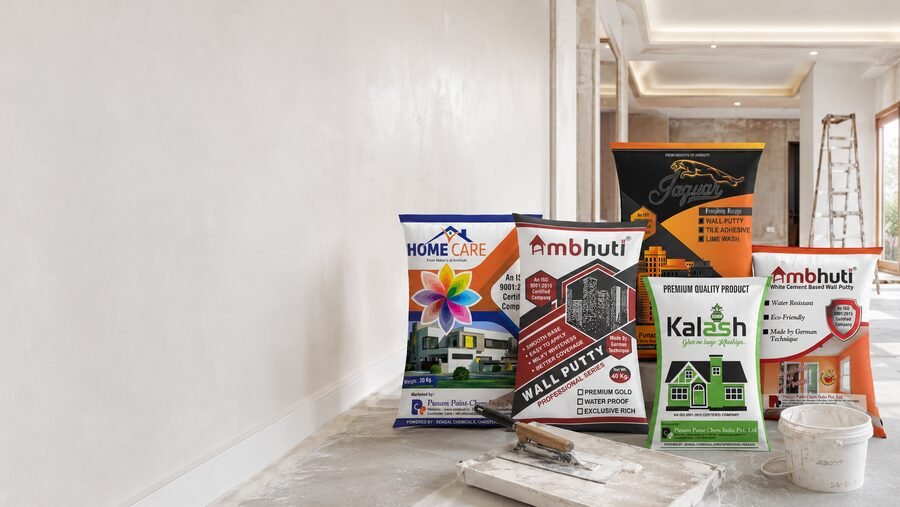 Ambhuti Plaster of Paris — fast-setting gypsum plaster for ceilings and interiors
